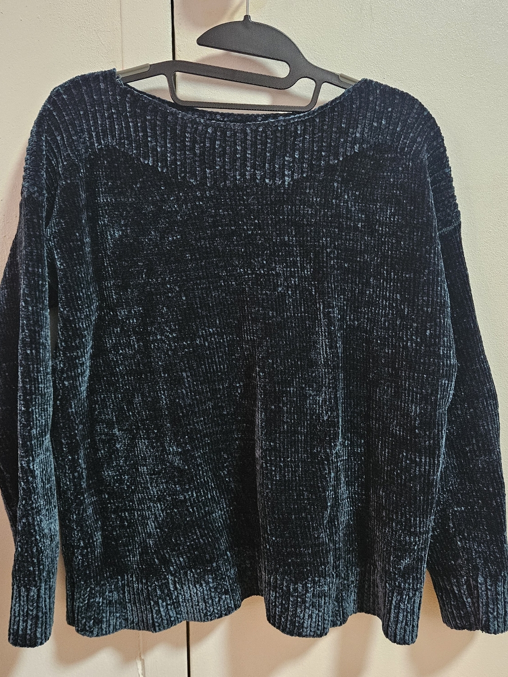 Pure Jill lush Chenille Crewneck Sweater - Dark Teal